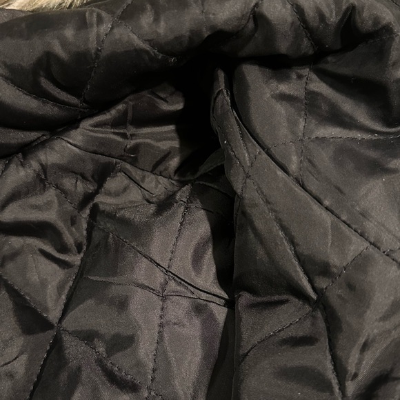 Carhartt Wool Blend Quilted Jacket Fur trim hood for Women Size XL - Picture 8 of 11